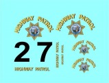 California Higway Patrol Chrysler 1:43