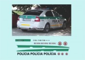 Škoda Octavia II polícia 1:43