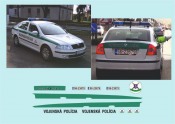 Škoda Octavia II vojenská polícia 1:43